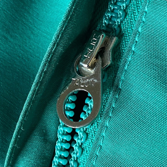 The North Face Vintage Anorak Jacket Womens Large Pullover Green Windbreaker 80s - Picture 6 of 10